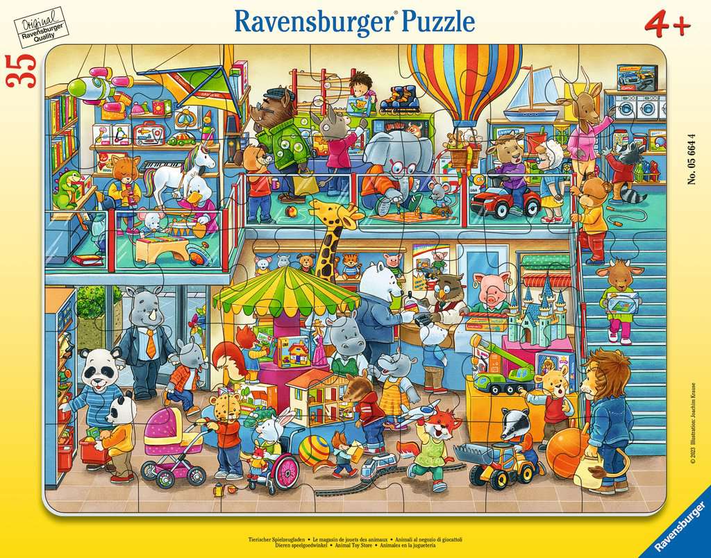 Tierischer Spielzeugladen