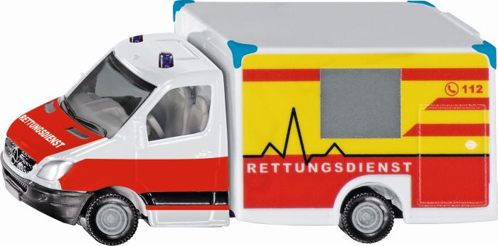 SIKU MB SPRINTER RETTUNGSWAGEN - -