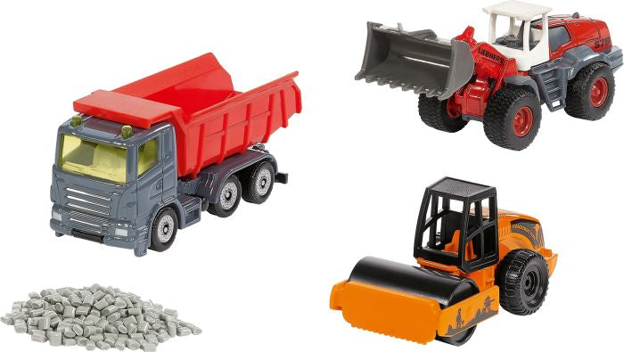 SIKU GESCHENKSET STRASSENBAU 4 TEIL - -