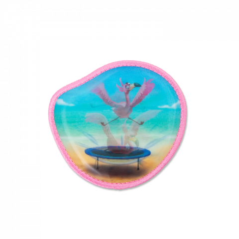 Wackel-Klettie Flamingo