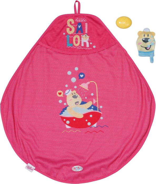 ZAPF CREATION KAPUZENHANDTUCH BABY - -