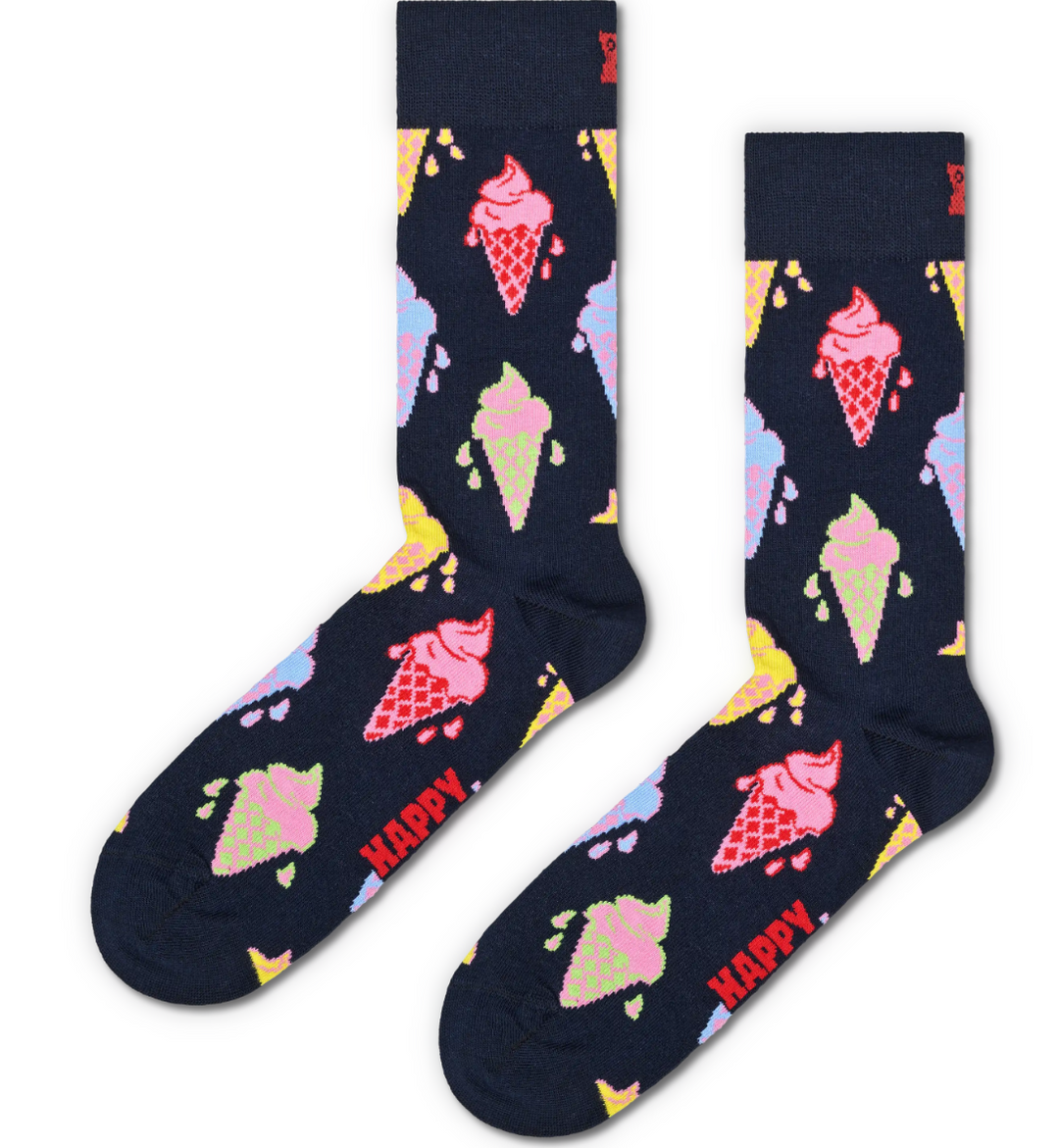 Ice Cream Sock - Navy - 6500 - 36-40