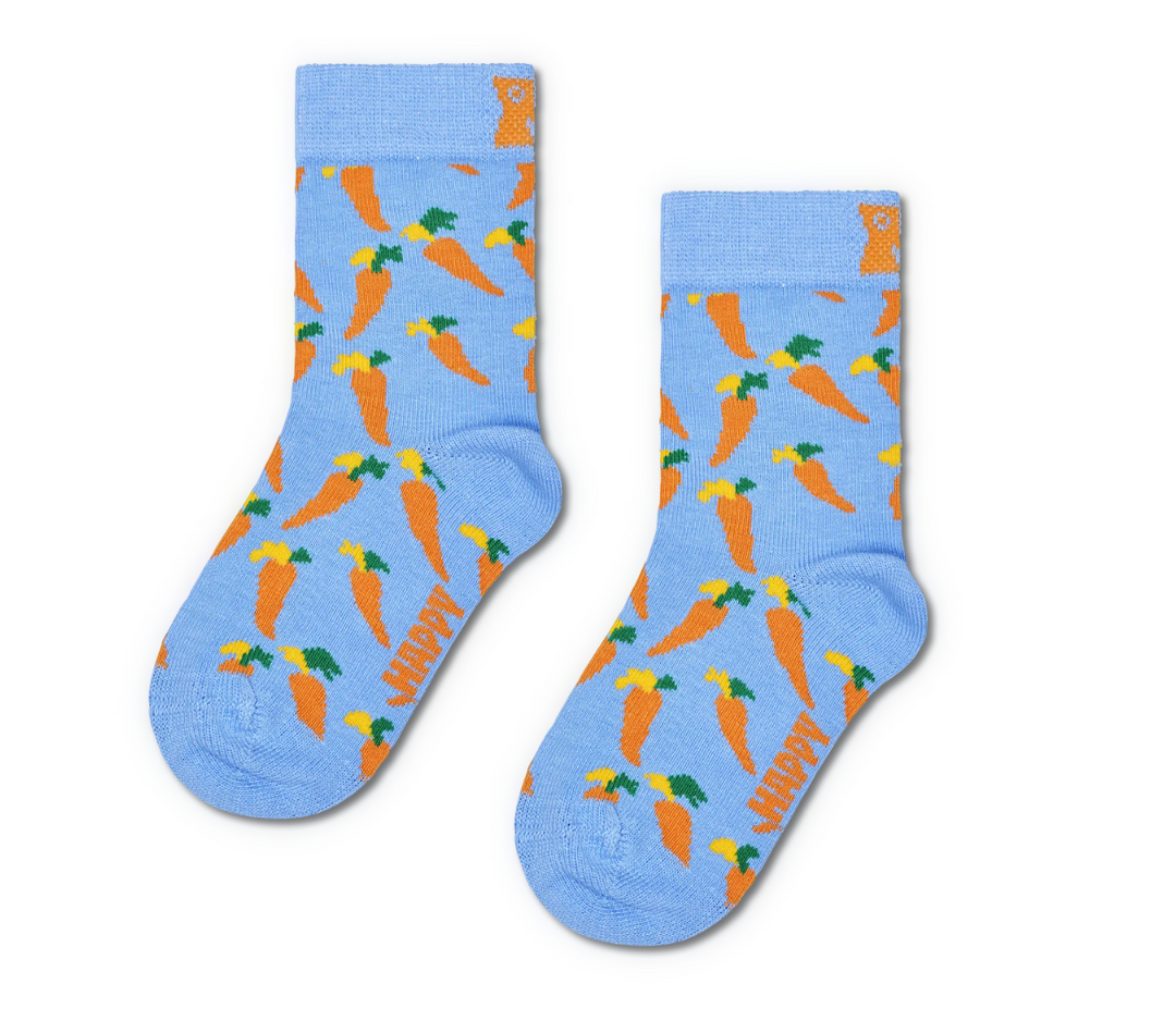 Kids Carrots Sock 7-9Y