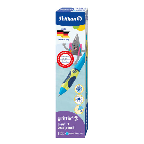 Bleistift griffix HB RH neon freshblue
