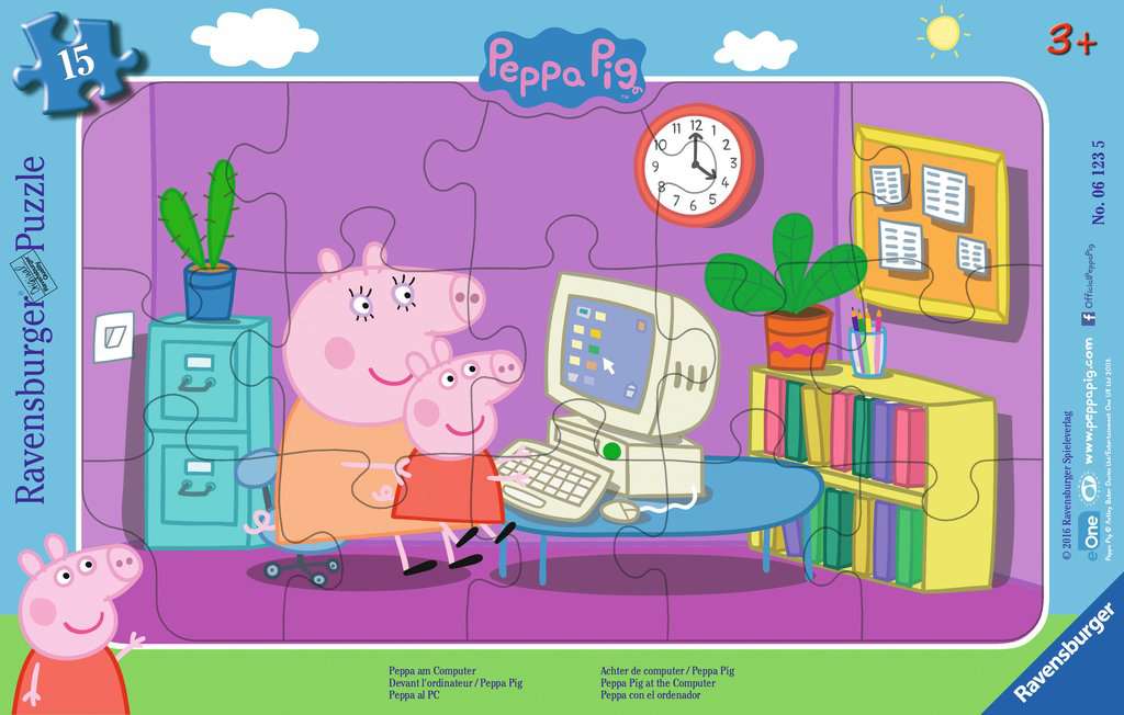 Peppa am Computer