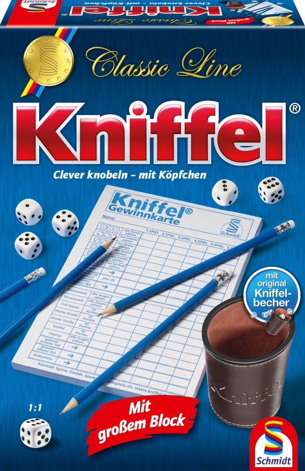 Classic Line, Kniffel®, mit großem Spielblock