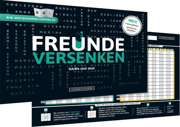 FREUNDE VERSENKEN® - Schiffe sind doof