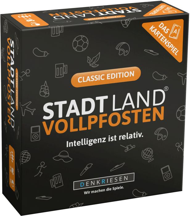 STADT LAND VOLLPFOSTEN Kartenspiel Class