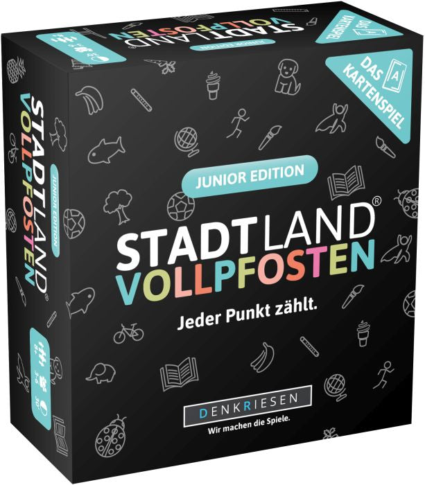 StADT LAND VOLLPFOSTEN Kartenspiel Junio