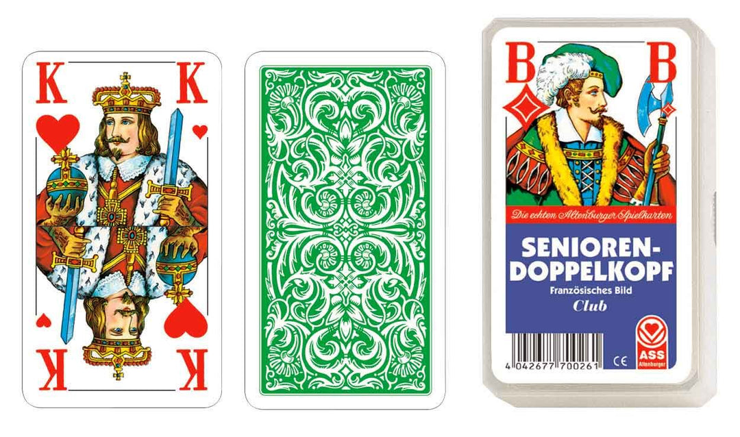 SPIELKARTEN DOPPELKOPF SENIOREN FRA - -