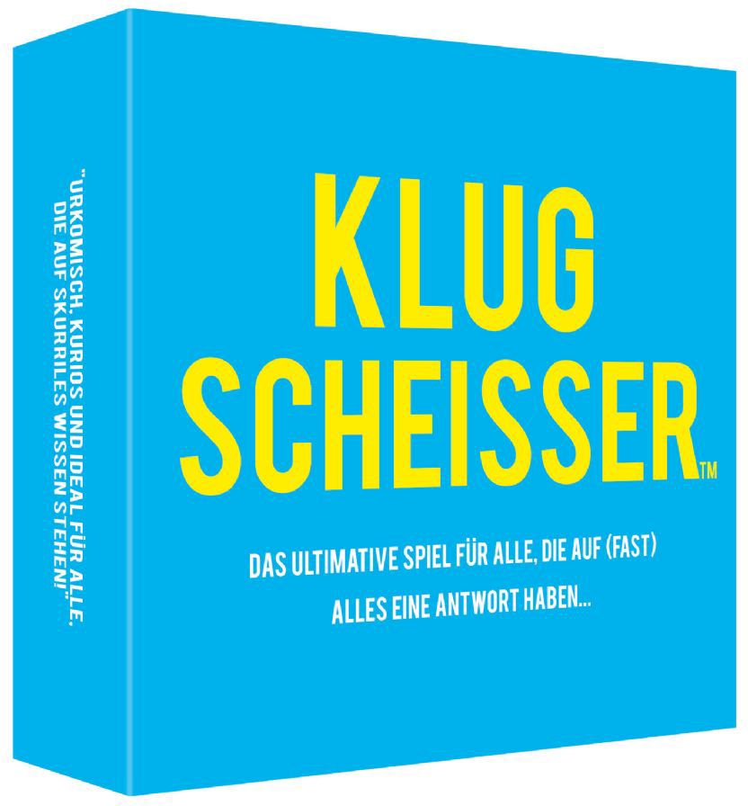 PARTYSPIEL KLUGSCHEISSER BLAU - -