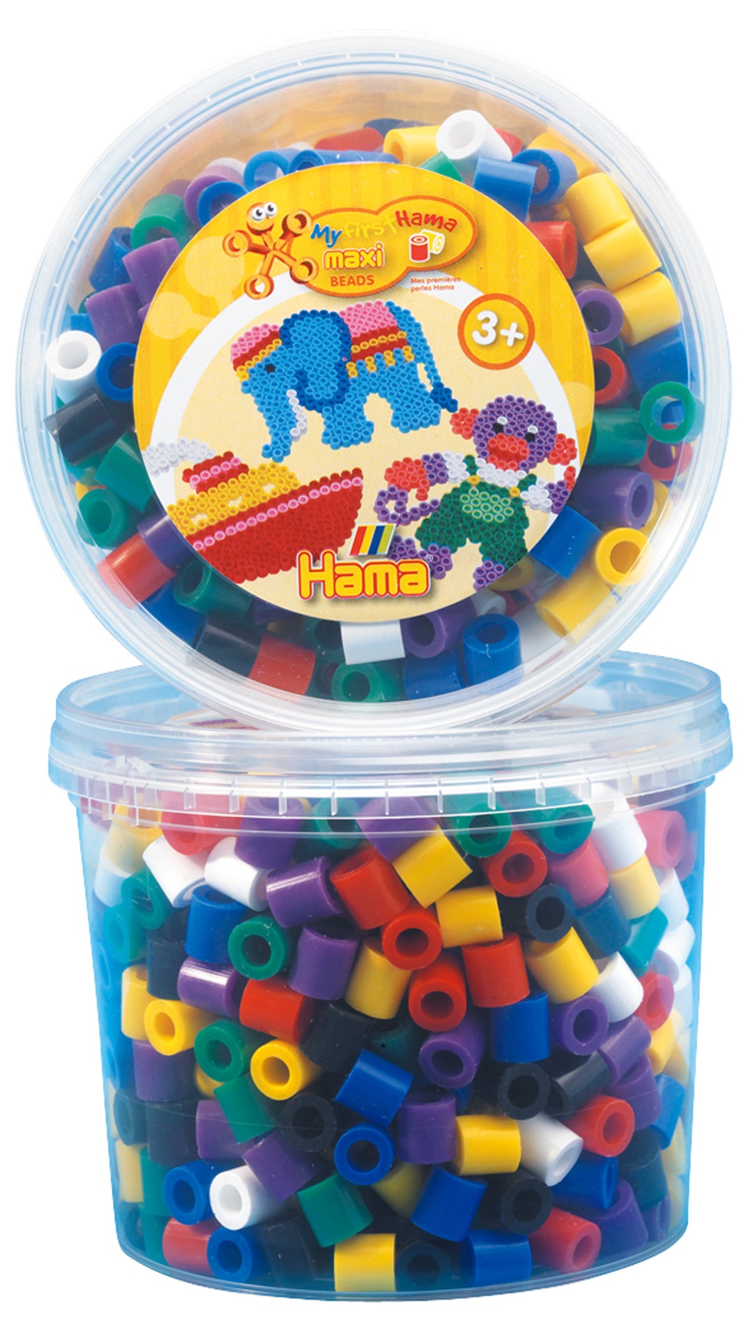HAMA BUEGELPERLEN MAXI VOLLTONFARBE - -