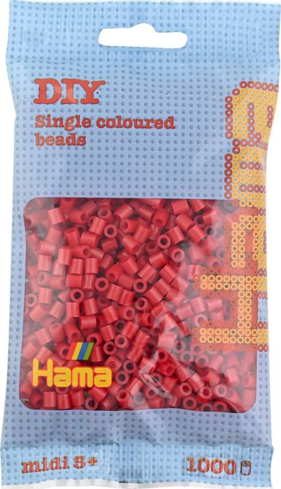 HAMA Perlen Mittelrot 1.000 Stück