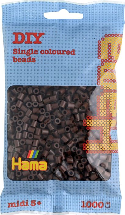 HAMA BUEGELPERLEN BRAUN 1000 STUECK - -