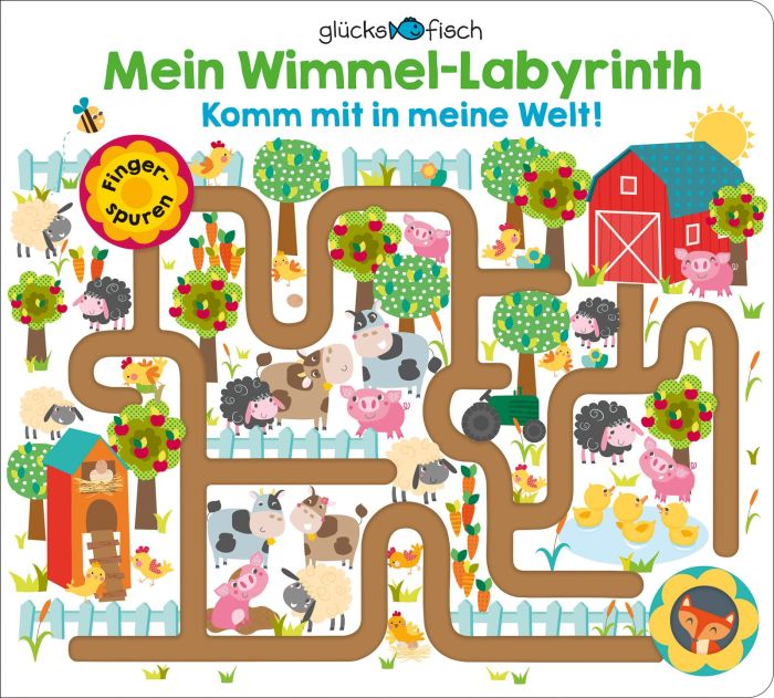 Wimmel-Labyrinth Komm mit in meine Welt