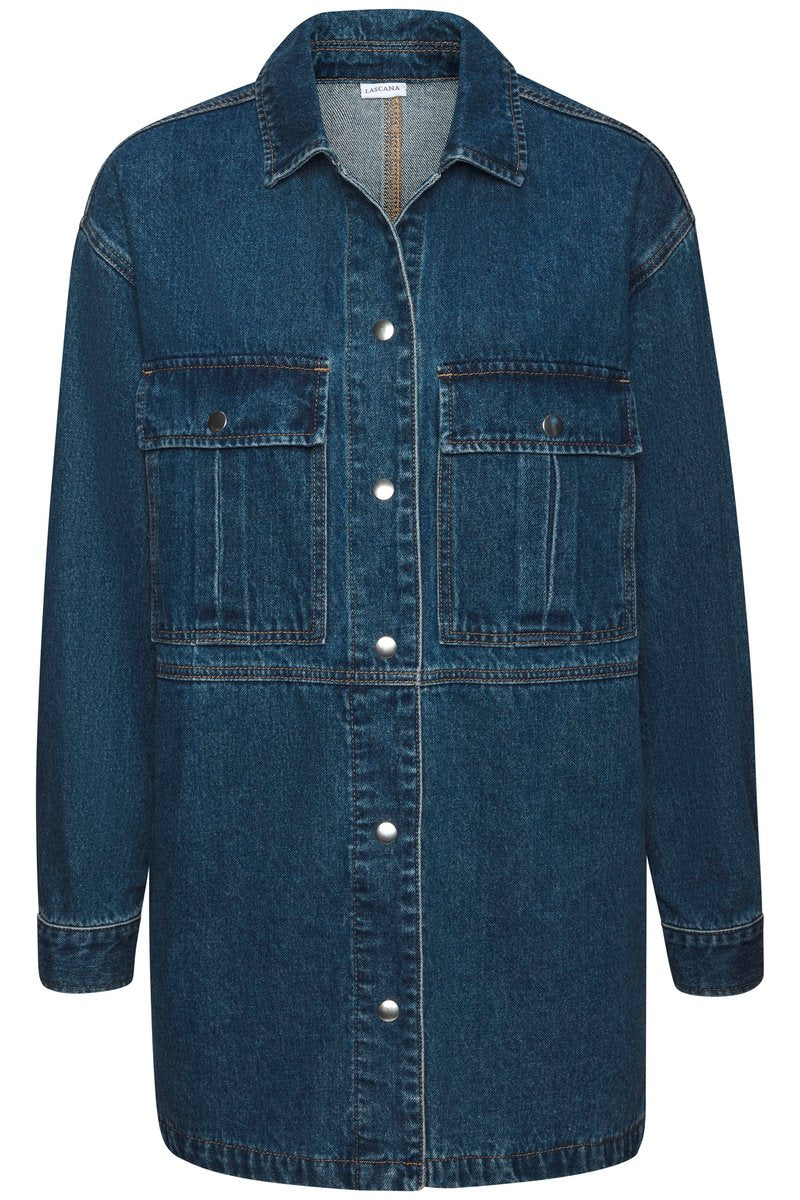 Jeansjacke - blue washed - 20940 - 34