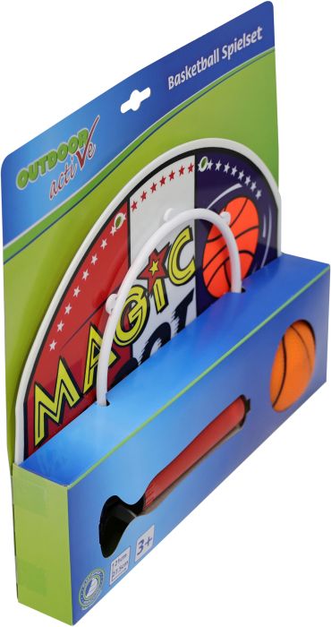 OA Basketball-Board, mit Ball