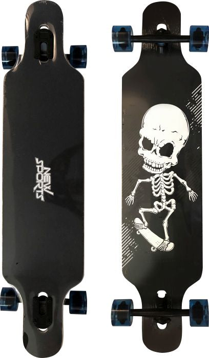 NSP Longboard Skull, L104cm, ABEC9