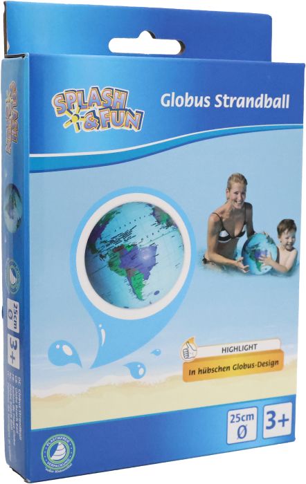 SF Strandball Globus, # 25cm
