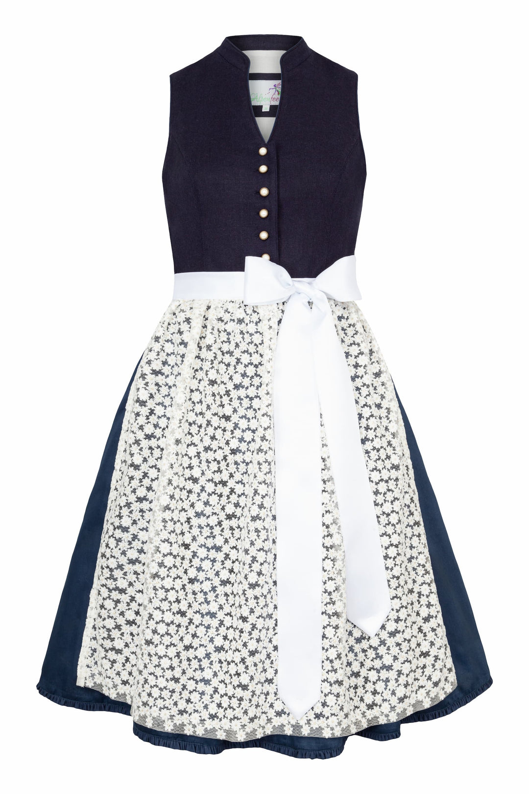 Dirndl Xara dunkelblau