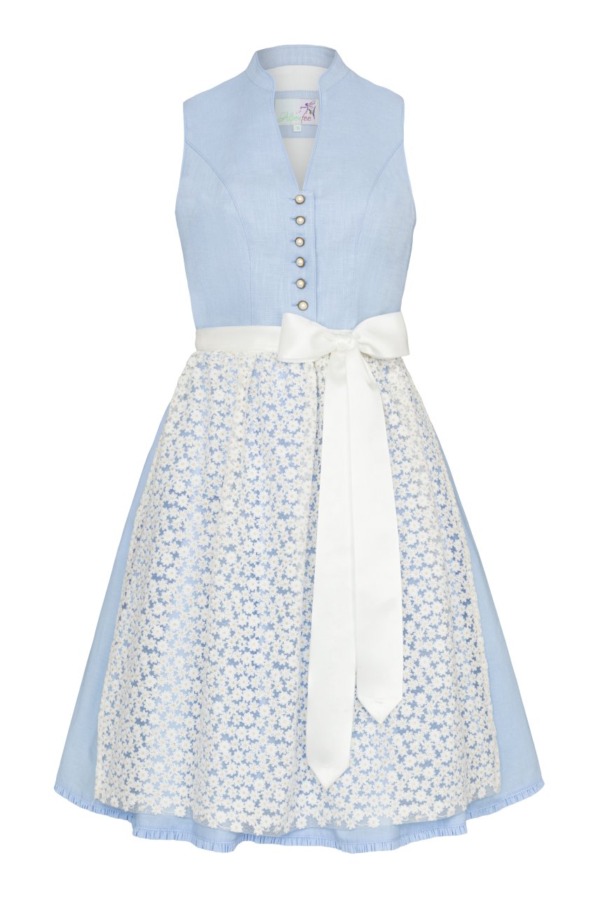 Dirndl Xara hellblau