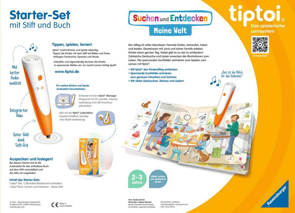 Starter-Set: Stift und Bilderbuch Meine Welt