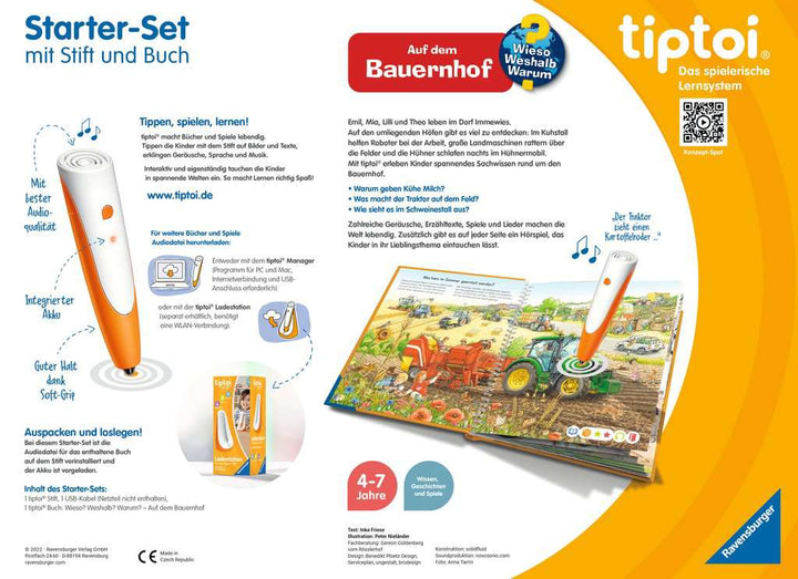 Starter-Set: Stift und Bauernhof-Buch