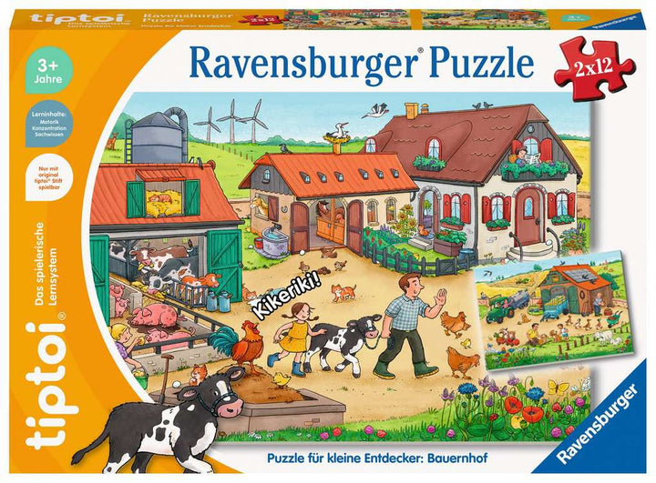 Puzzle für kleine Entdecker: Bauernhof