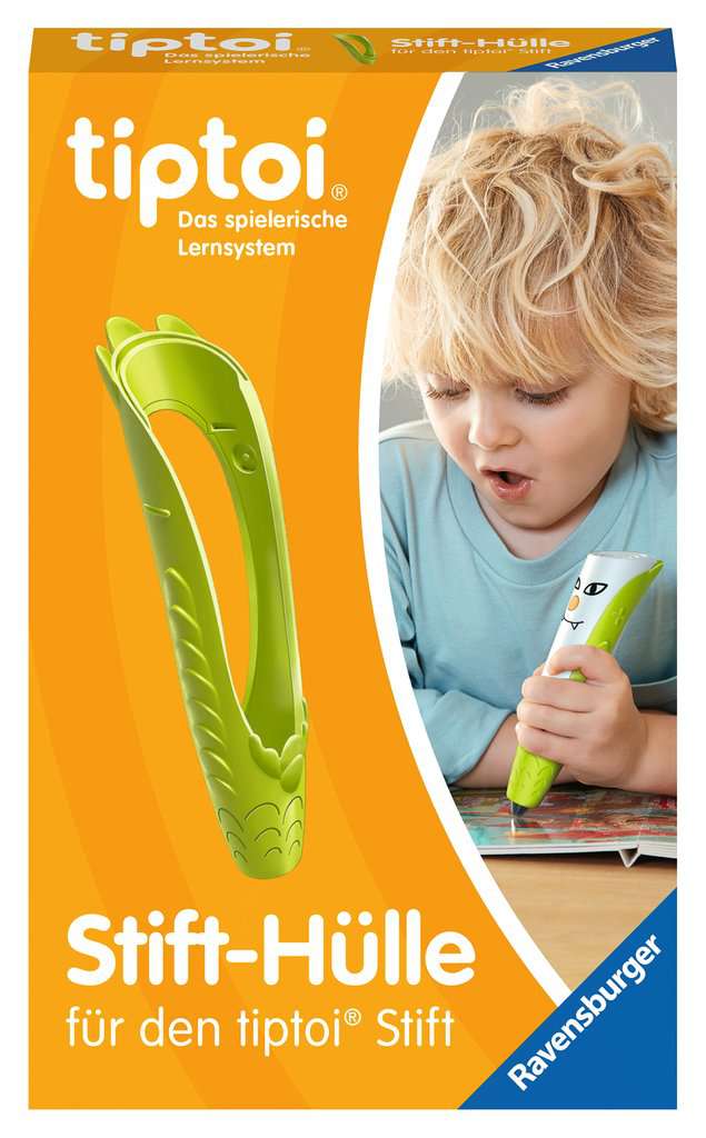 Ravensburger tiptoi 00151 - Stifthülle zum Wechseln in Grün  / Wechselhülle für den tiptoi-Stift / Geeignet für Kinder ab 3 Jahren