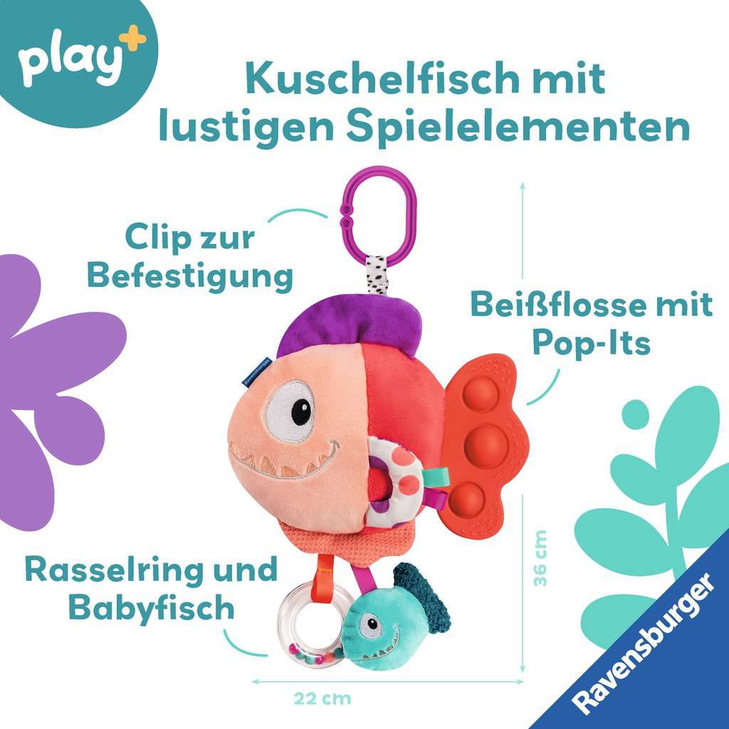 Pop-it Piranha (rot)