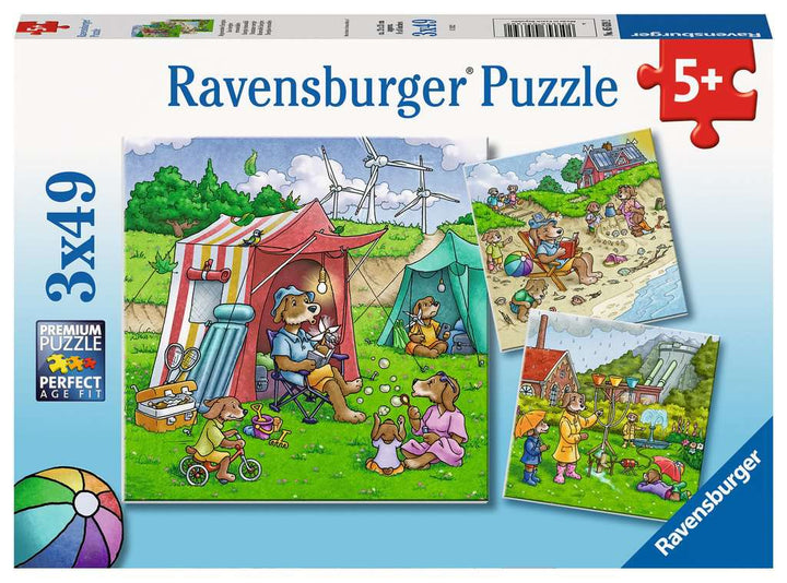 Ravensburger Kinderpuzzle - Regenerative Energien - 3x49 Teile Puzzle für Kinder ab 5 Jahren