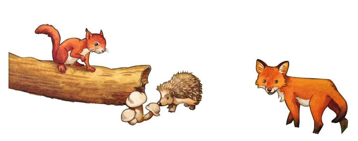 Tierkinder des Waldes