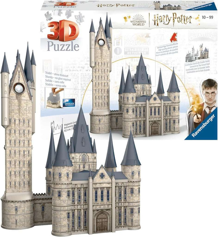 Ravensburger 3D Puzzle 11277 - Harry Potter Hogwarts Schloss - Astronomieturm - Für alle Harry Potter Fans ab 10 Jahren