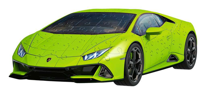 Ravensburger 3D Puzzle 11559 - Lamborghini Huracán EVO - Verde - der Supersportwagen als 3D Puzzle Auto