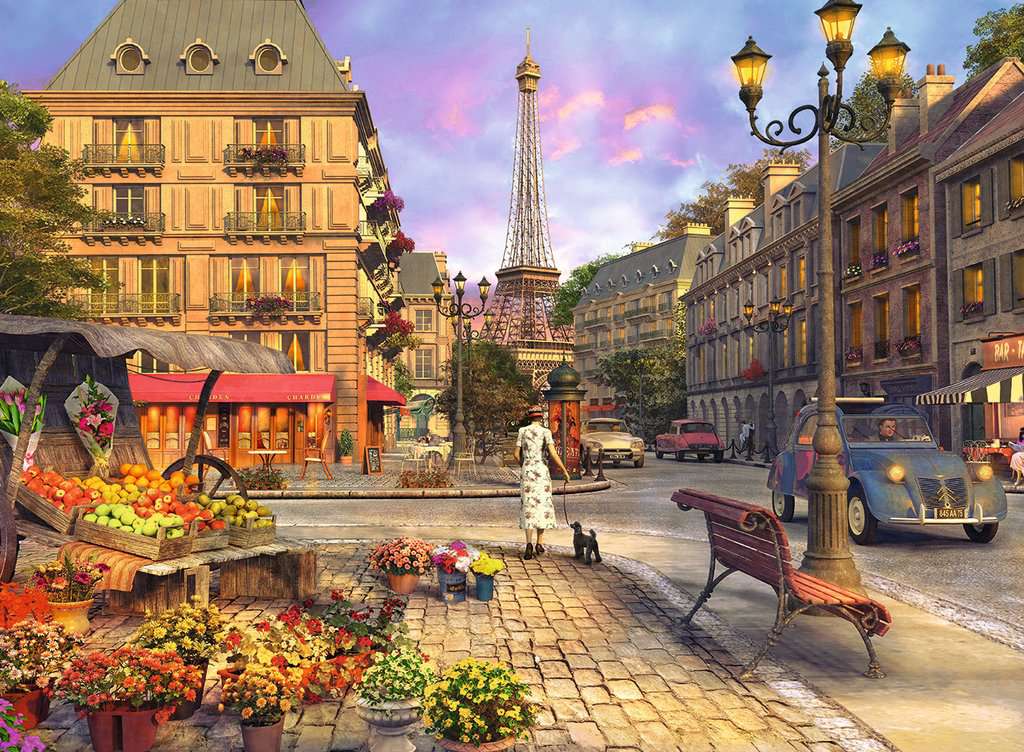 Spaziergang durch Paris