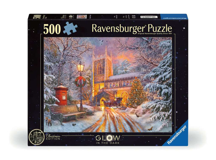 Ravensburger Puzzle 12000481 - Funkelnde Weihnachten - 500 Teile Puzzle für Erwachsene und Kinder ab 12 Jahren