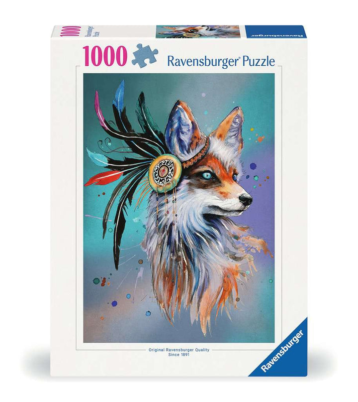 Ravensburger Puzzle 12000519 - Boho Fuchs - 1000 Teile Puzzle für Erwachsene und Kinder ab 14 Jahren