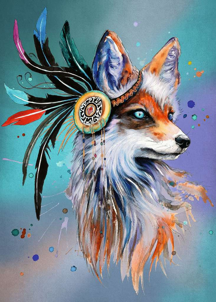 Ravensburger Puzzle 12000519 - Boho Fuchs - 1000 Teile Puzzle für Erwachsene und Kinder ab 14 Jahren