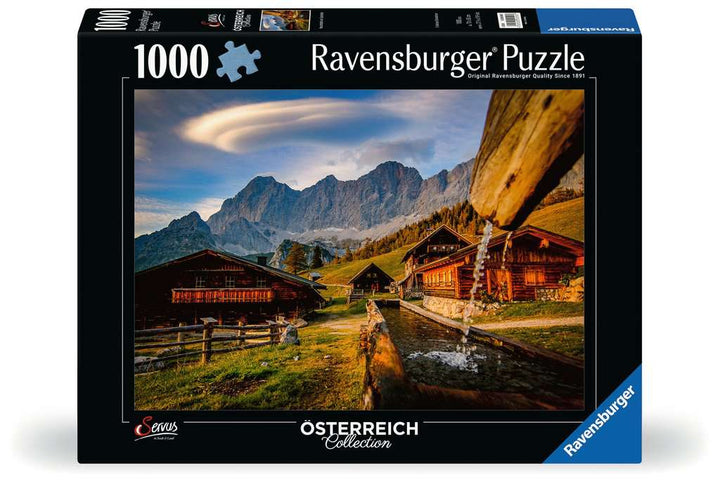 Ravensburger Puzzle 12000595 - Neustattalm am Dachstein - 1000 Teile Puzzle für Erwachsene und Kinder ab 14 Jahren