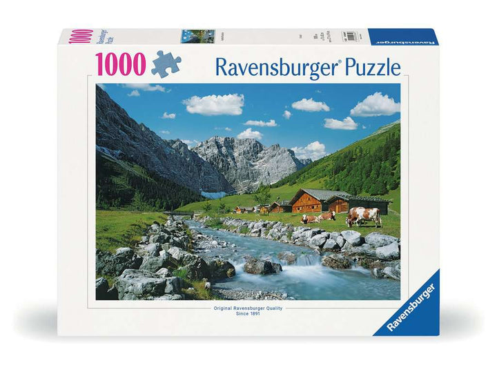 Ravensburger Puzzle 12000649 - Krawendelgebirge in Österreich - 1000 Teile Puzzle für Erwachsene und Kinder ab 14 Jahren, Landschafts-Puzzle mit Österreich-Motiv