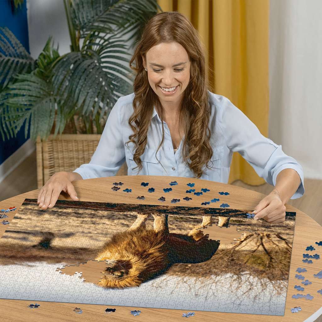 Ravensburger Puzzle 12000733 Der Löwe. Der König der Tiere 1500 Teile Puzzle