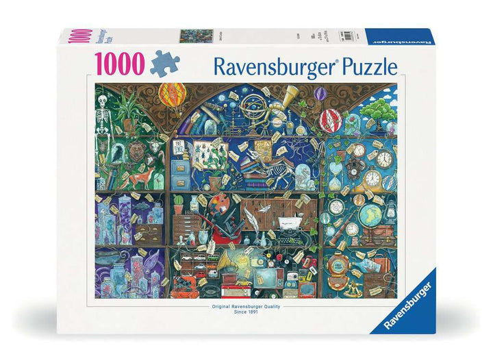 Ravensburger Puzzle 12000785 Das Kuriositätenkabinett - 1000 Teile Puzzle für Erwachsene ab 14 Jahren