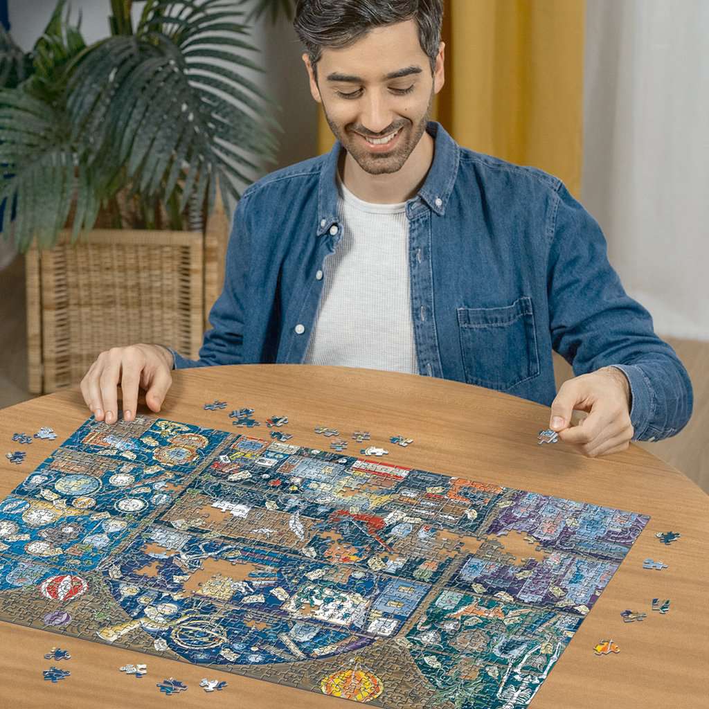 Ravensburger Puzzle 12000785 Das Kuriositätenkabinett - 1000 Teile Puzzle für Erwachsene ab 14 Jahren