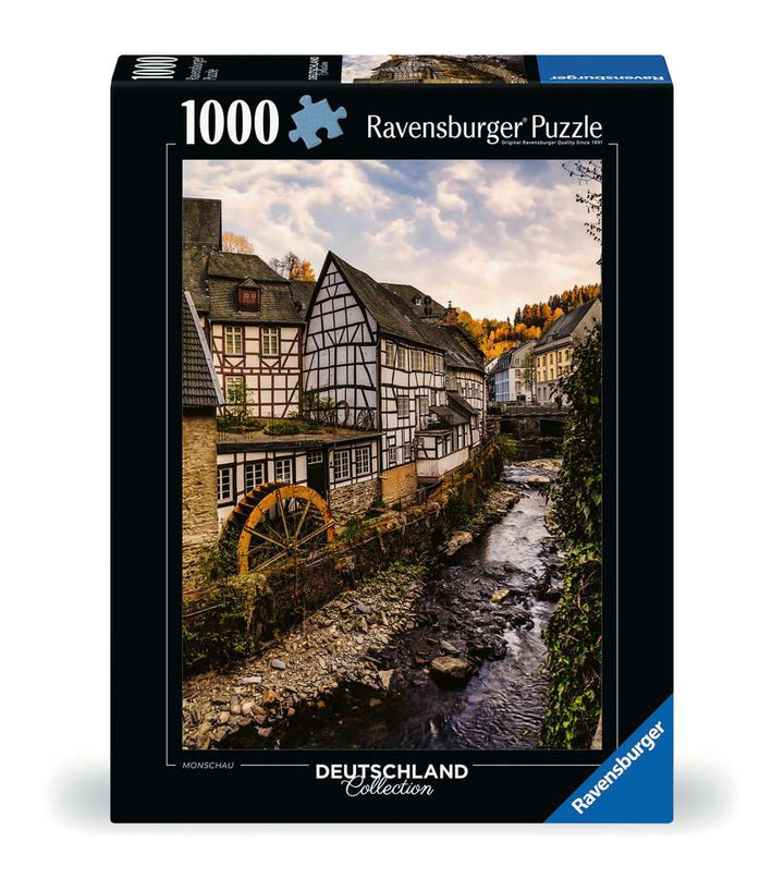 Ravensburger Puzzle 12000792 - Monschau in der Eifel - 1000 Teile Puzzle für Erwachsene ab 14 Jahren