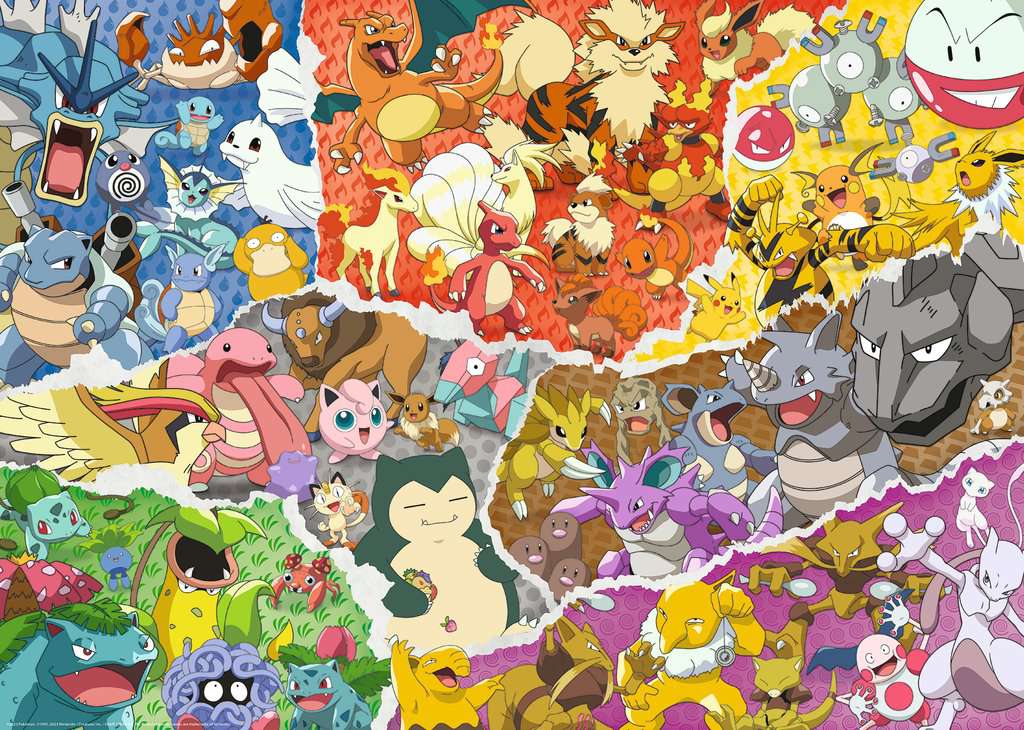 Ravensburger Puzzle 12000832 - Pokémon Abenteuer - 1000 Teile Pokémon Puzzle für Erwachsene und Kinder ab 14 Jahren