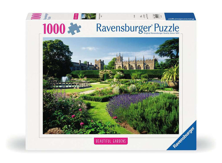 Ravensburger Puzzle 12000848, Beautiful Gardens - Queen's Garden, Sudeley Castle, England - 1000 Teile Puzzle für Erwachsene und Kinder ab 14 Jahren