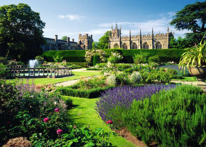 Ravensburger Puzzle 12000848, Beautiful Gardens - Queen's Garden, Sudeley Castle, England - 1000 Teile Puzzle für Erwachsene und Kinder ab 14 Jahren