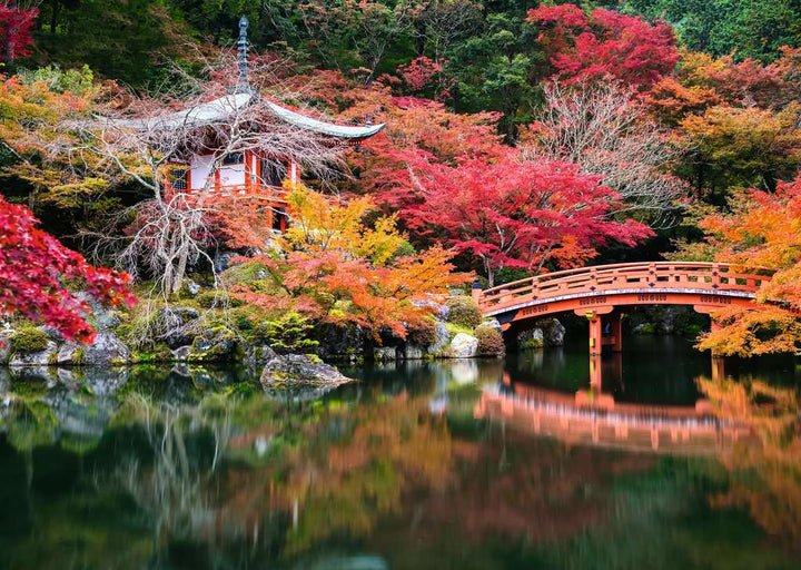 Ravensburger Puzzle 12000849, Beautiful Gardens - Daigo-ji, Kyoto, Japan - 1000 Teile Puzzle für Erwachsene und Kinder ab 14 Jahren