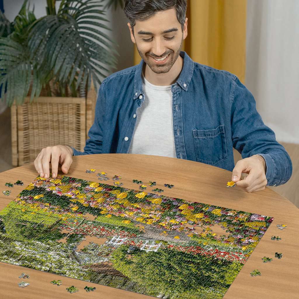 Ravensburger Puzzle 12000851, Beautiful Gardens - Keukenhof Gardens, Niederlande - 1000 Teile Puzzle für Erwachsene und Kinder ab 14 Jahren