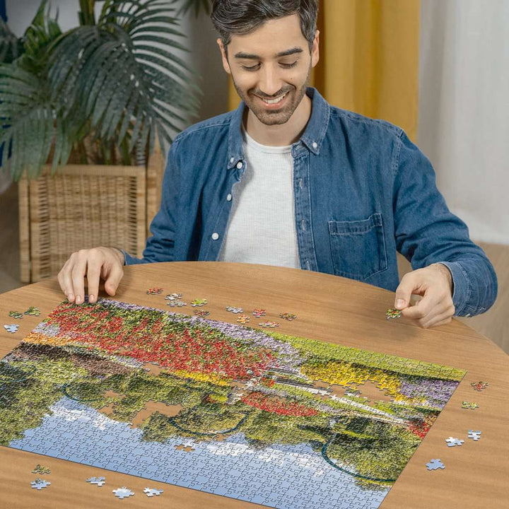 Ravensburger Puzzle 12000852, Beautiful Gardens - Park der Villa Pallavicino, Stresa, Italien - 1000 Teile Puzzle für Erwachsene und Kinder ab 14 Jahren